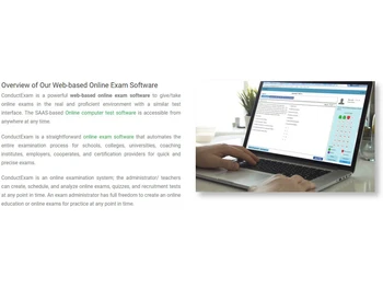 ConductExam Web Based Online Exam Software web based