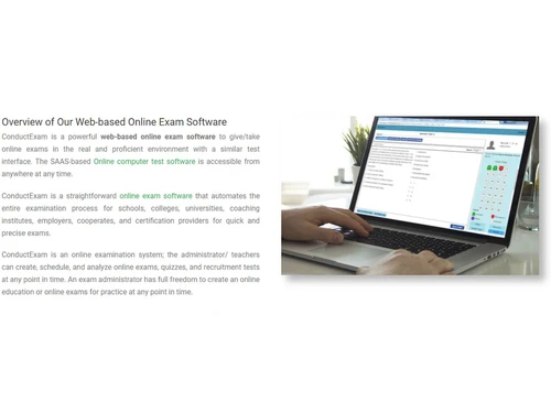 ConductExam Web Based Online Exam Software web based