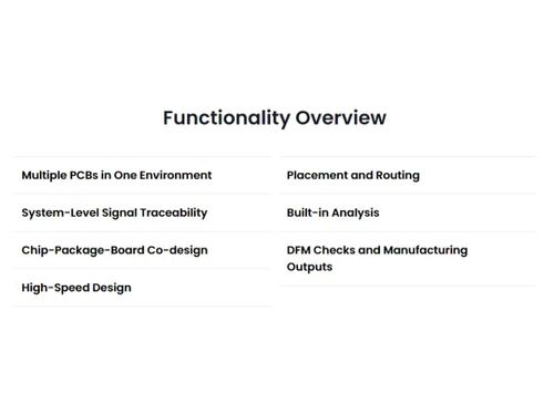 CR-8000 Design Force-Functionality Overview