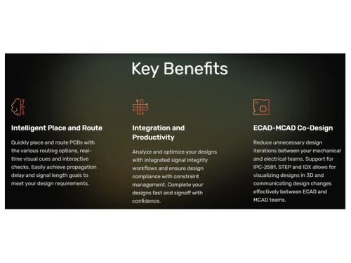 OrCAD PCB Designer-Key Benefits