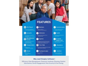 simplex school management-features