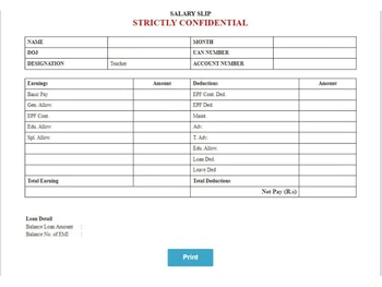 simplex school management-slip