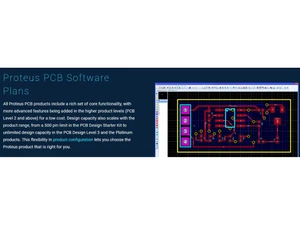 Proteus PCB Design Software Plans