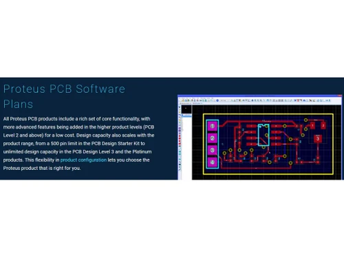 Proteus PCB Design Software Plans