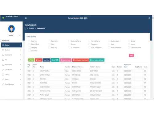 citronschool student records
