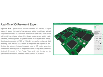 DipTrace 3D Modeling