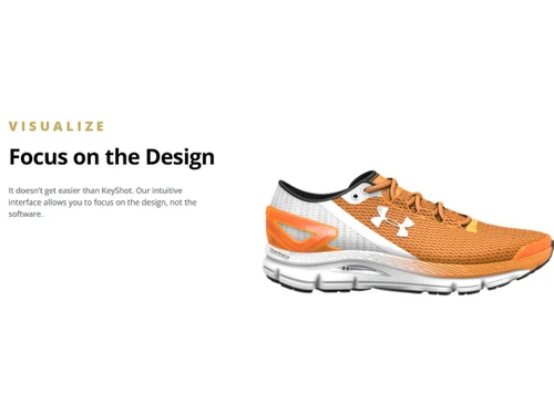 KeyShot Focus on the design