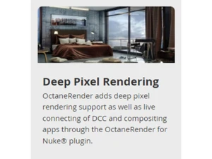 OctaneRender-Deep Pixel Rendering