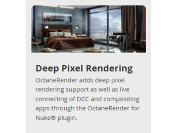 OctaneRender-Deep Pixel Rendering
