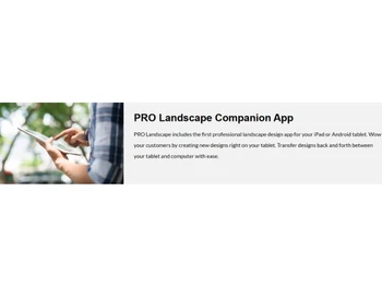 Pro Landscape Companion App