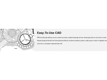 Pro Landscape Easy to use CAD