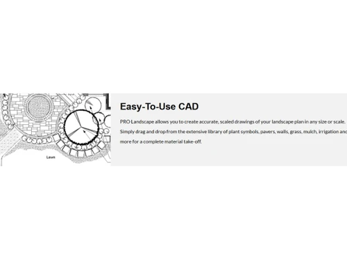 Pro Landscape Easy to use CAD