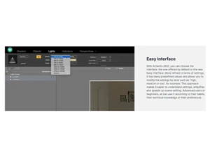 Artlantis 2021-Easy Interface