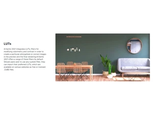 Artlantis 2021-LUTs