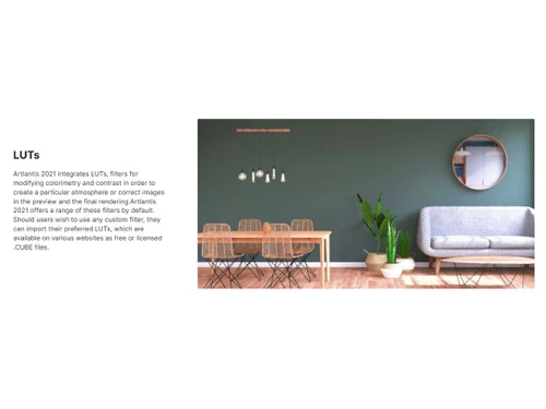 Artlantis 2021-LUTs