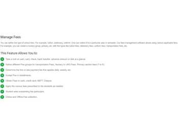 fees management system manage