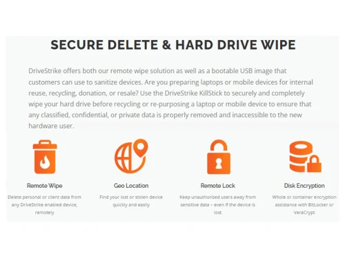 DriveStrike-Secure Delete & Hard Drive Wipe