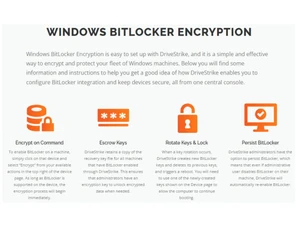 DriveStrike-Windows Bitlocker Encryption