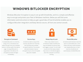 DriveStrike-Windows Bitlocker Encryption