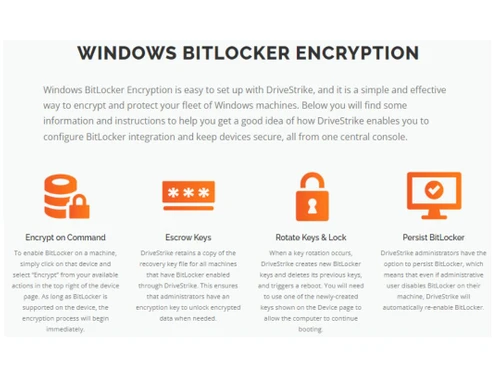 DriveStrike-Windows Bitlocker Encryption