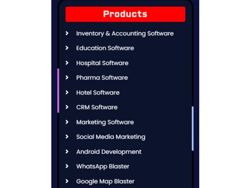 GST Plus Retail Software products