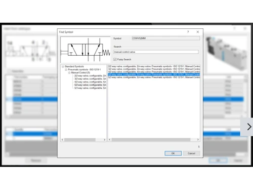 FluidDraw P6 Find Symbol