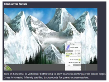 ArtRage-Tiled canvas feature