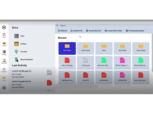 Dhumi dashboard