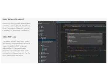 PhpStorm-Frameworks PHP Tools