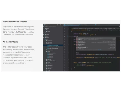 PhpStorm-Frameworks PHP Tools