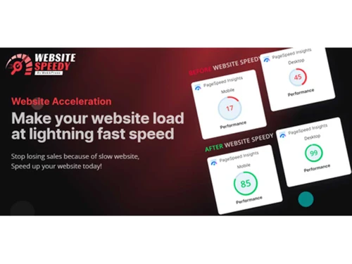 websitespeedy dashboard