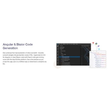 App Builder-Angular & Blazor Code