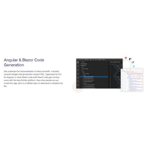 App Builder-Angular & Blazor Code