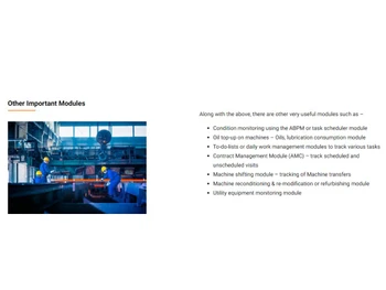 Opscale CMMS Modules