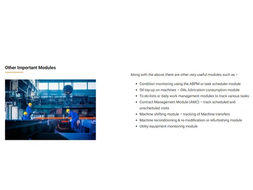 Opscale CMMS Modules
