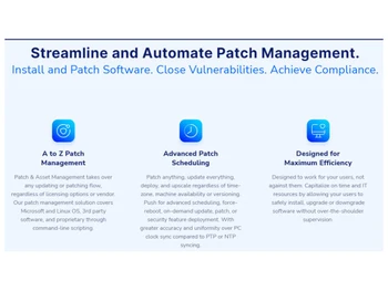 Patch and Asset Management-Automate-Patch Management