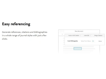 Mendeley Easy Referencing