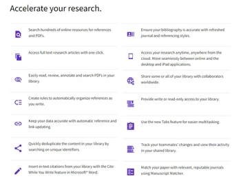 EndNote-Accelerate your research