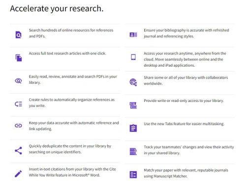 EndNote-Accelerate your research