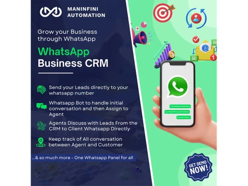 Maninfini whatsapp features
