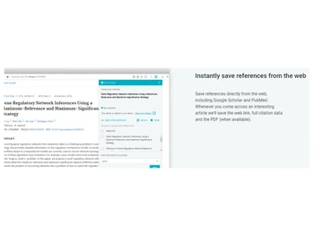 Sciwheel-Save references from web