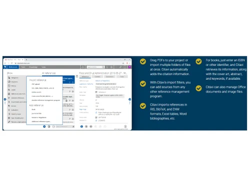 Citavi-Leverage existing data
