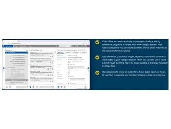 Citavi-Organize Categories