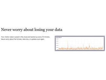 Citationsy Automatic Backups