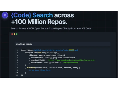 blackbox ai search across
