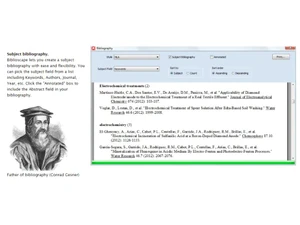Biblioscape Subject Bibliography