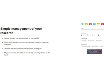 figshare Simple management