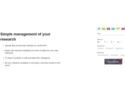 figshare Simple management