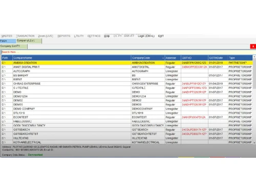 detached accounting software-reports