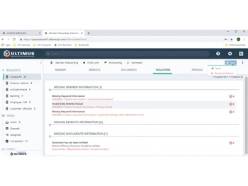 bpm solutions for healthcare and hospitals-violations